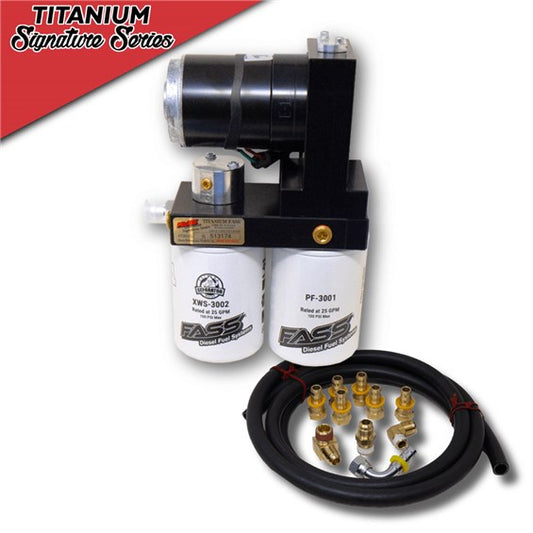 FASS Titanium Signature Series Diesel Fuel Lift Pump - 05-18 & 21-24 Dodge Cummins (165gph)