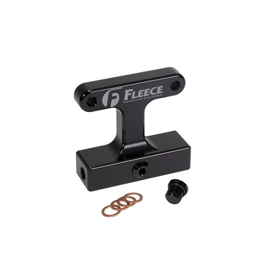 Fleece 3rd Gen Dodge/Cummins Fuel Filter Delete - 03-07 Dodge Cummins - FPE-FFD-RO-3G